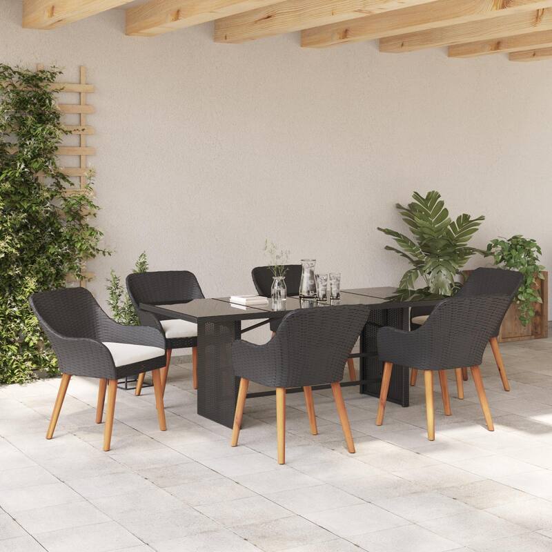 Outdoor Dining Table with UV-Resistant Material