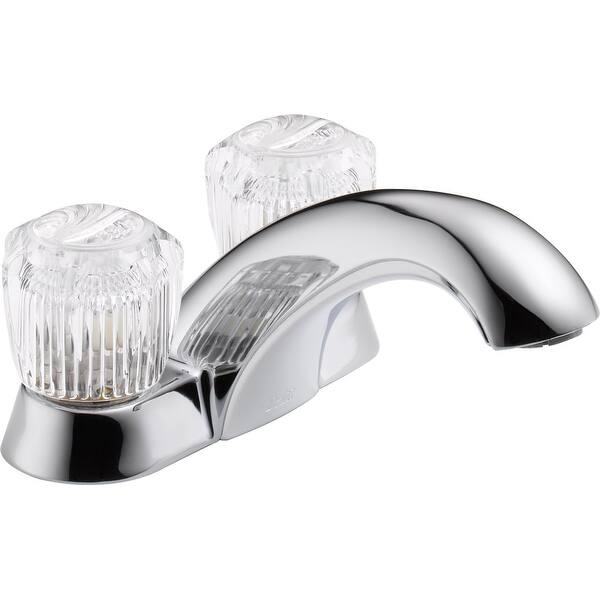 Shop Delta 2512lf Classic Centerset Bathroom Faucet Chrome