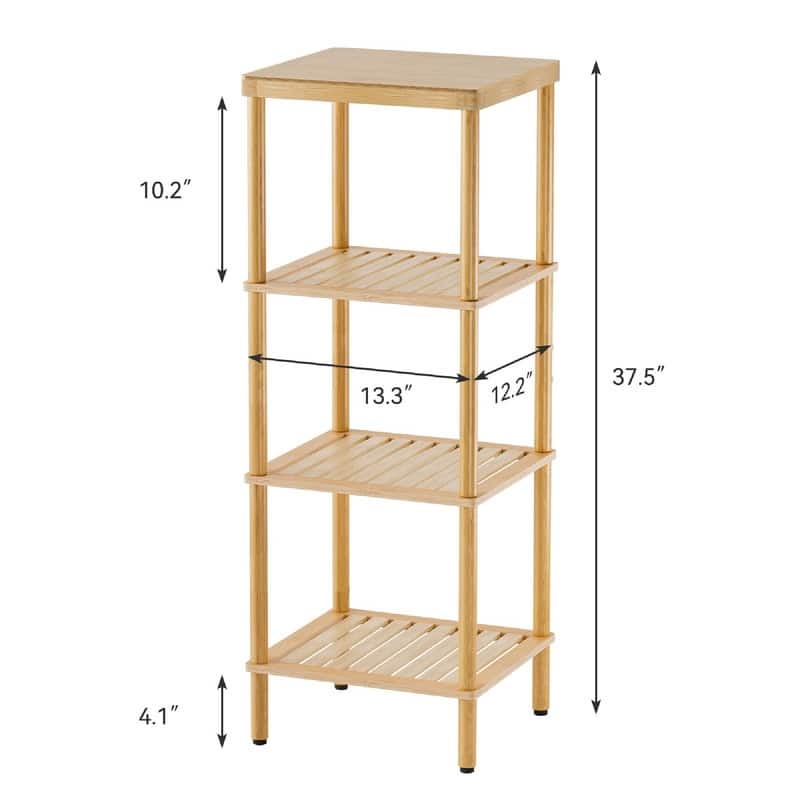 Bamboo Bathroom Shelf
