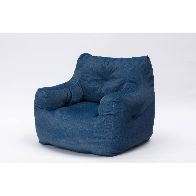 39.37" Bean Bag Chair with Memory Sponge