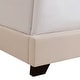 preview thumbnail 8 of 12, Cream Queen One Box Saddle Back Bed