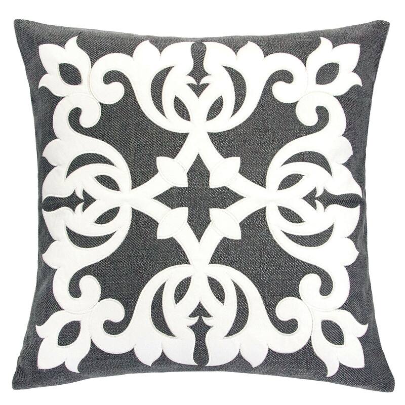 Ibrisimov Contemporary Linen Accent Pillows (Set of 2) by Gracewood Hollow