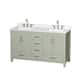 Option Light Green, Nickel Trim, Giotto Quartz Top