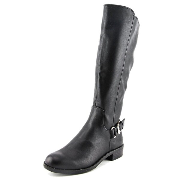 Alfani Jarabina Round Toe Leather Knee High Boot