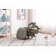 preview thumbnail 3 of 13, Animal Dinosaur Green Storage Upholstered Kids Ottoman