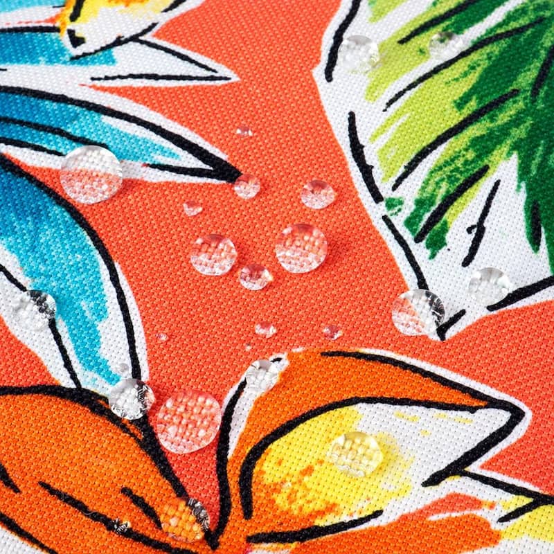 2 Pack Outdoor Throw Pillows, Waterproof & Fade-Resistant Patio Cushions- Soft & Comfortable Decorative Pillow Covers (18x18")