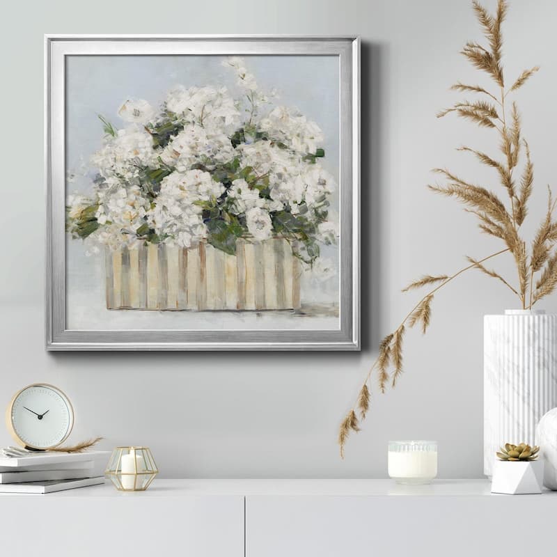 Sweet Hydrangeas-Premium Framed Canvas - Ready to Hang