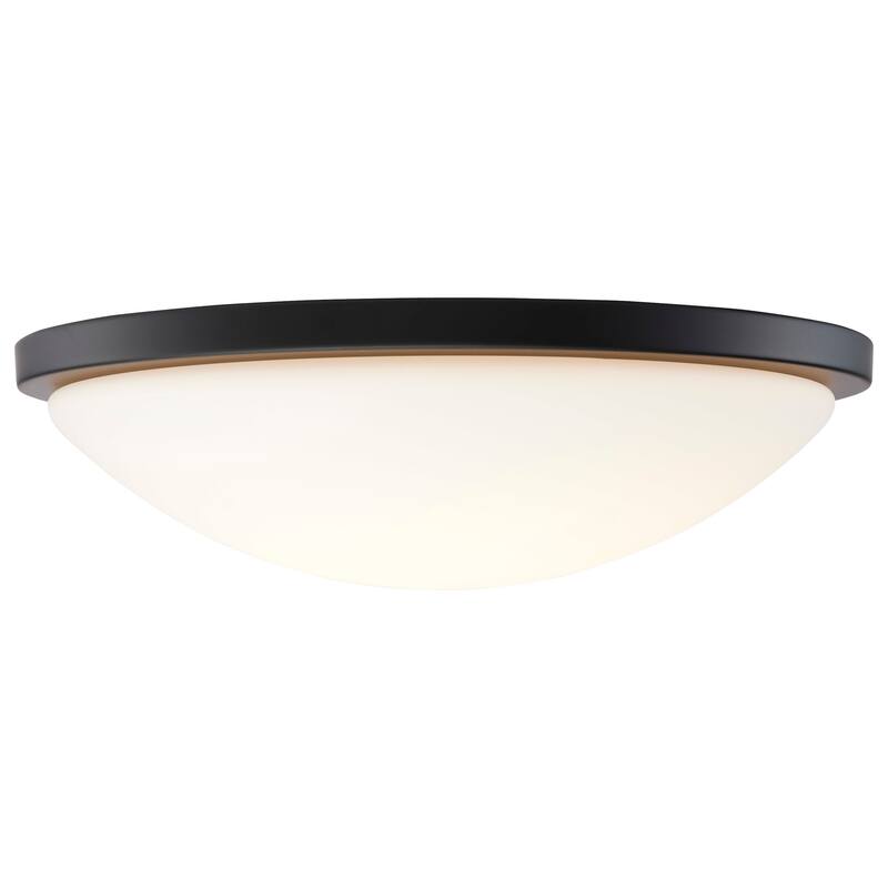 Nuvo Lighting 62/1944 Button 17" Wide LED Flush Mount Bowl Ceiling