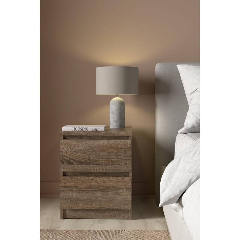 Porch & Den McKellingon Contemporary 2-drawer Nightstand