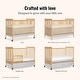 preview thumbnail 6 of 5, Dream On Me Natural Wood 2-in-1 Classic Convertible Crib