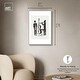 preview thumbnail 40 of 60, Bebop I Black Art Canvas Print by Art Remedy
