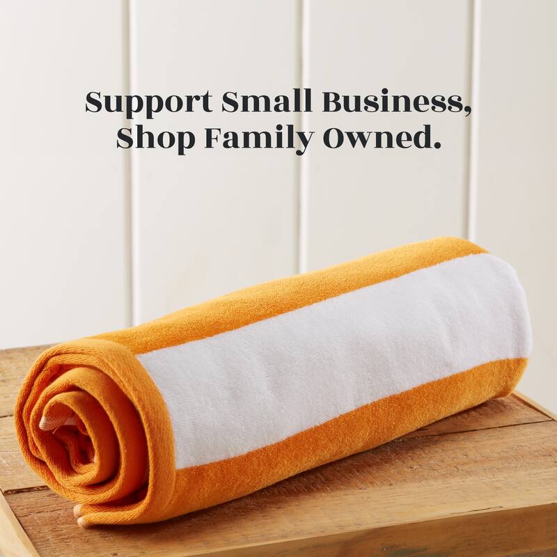 Linery & Co. Cotton Stripe Beach Towel, 4 Pack - 30" x 60"