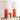 SAFAVIEH Lighting 26-inch Orange Roxanne Table Lamp (Set of 2) - 15" x 15" x 26"