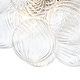 preview thumbnail 11 of 12, 3-Light Swirled Glass Globe Bubble Semi Flush Mount
