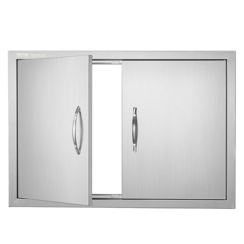 VEVOR Stainless Steel Outdoor Kitchen Access Door, 30W x 21H Inch