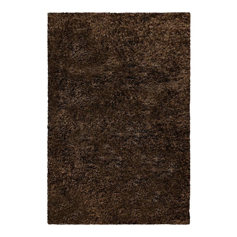 Superior Hand-tufted Plush Solid Shag Indoor Area Rug