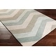 preview thumbnail 4 of 14, Hand-tufted Chevron Geometric Contemporary Area Rug - 9' x 13'