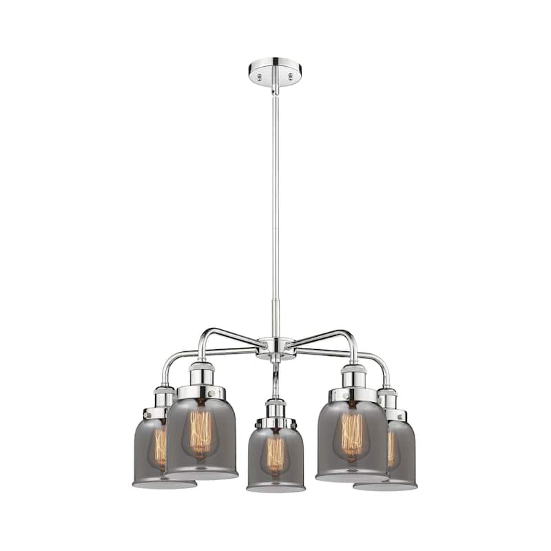 Innovations Lighting Bell - 5 Light 23" Stem Hung Chandelier