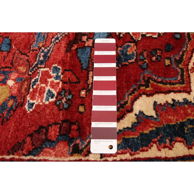 ECARPETGALLERY Hand-knotted Sarabi Red Wool Rug - 8'6 x 10'11