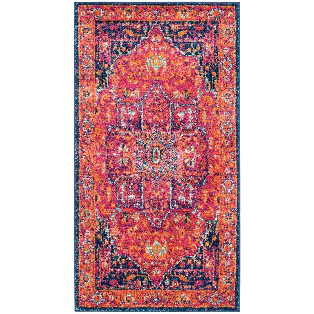 SAFAVIEH Evoke Spasenka Vintage Boho Medallion Rug