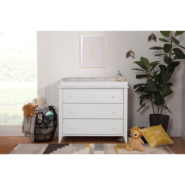 babyletto sprout dresser white