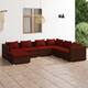 Option Brown/Cinnamon red Footrest