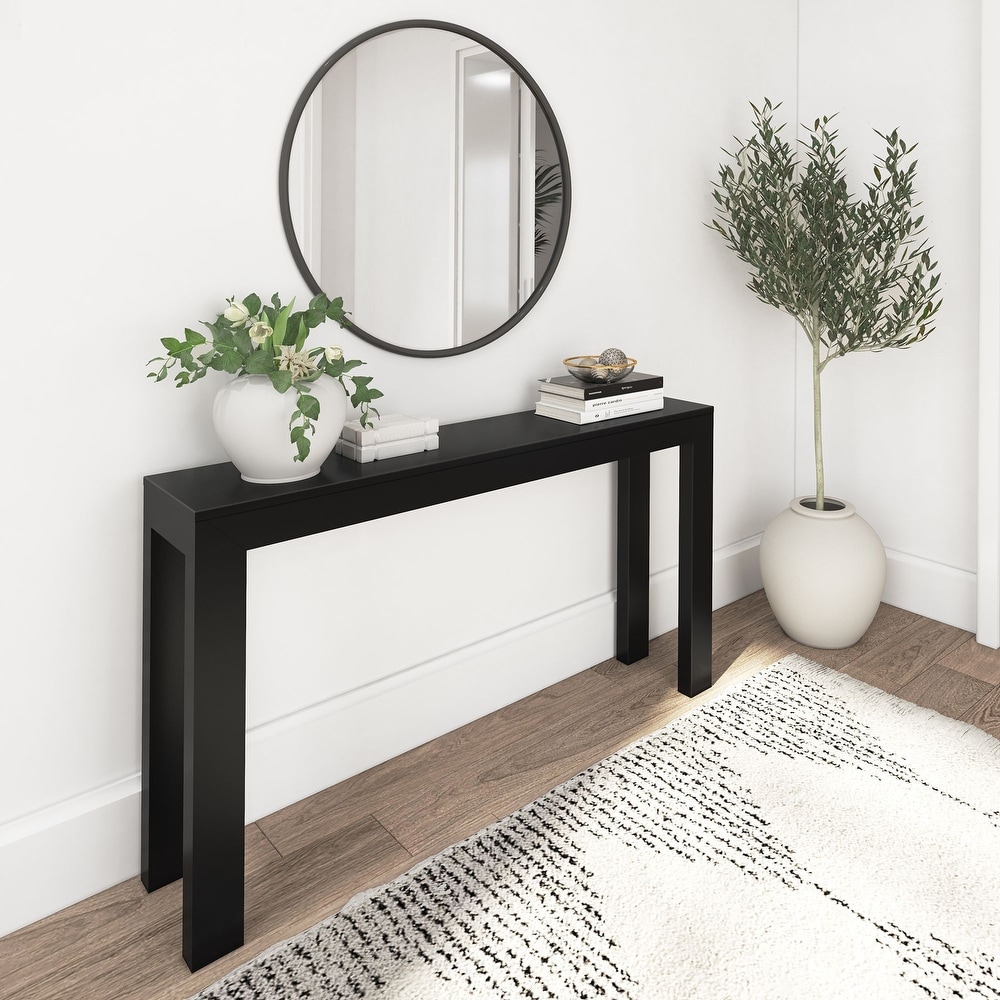 Black sofa sale table