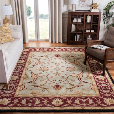 SAFAVIEH Handmade Heritage Jesica Traditional Oriental Wool Rug