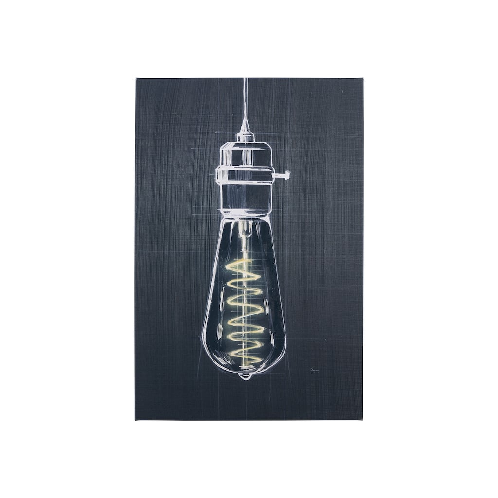 Bright Idea I (30 x 45 ) Canvas Art Print