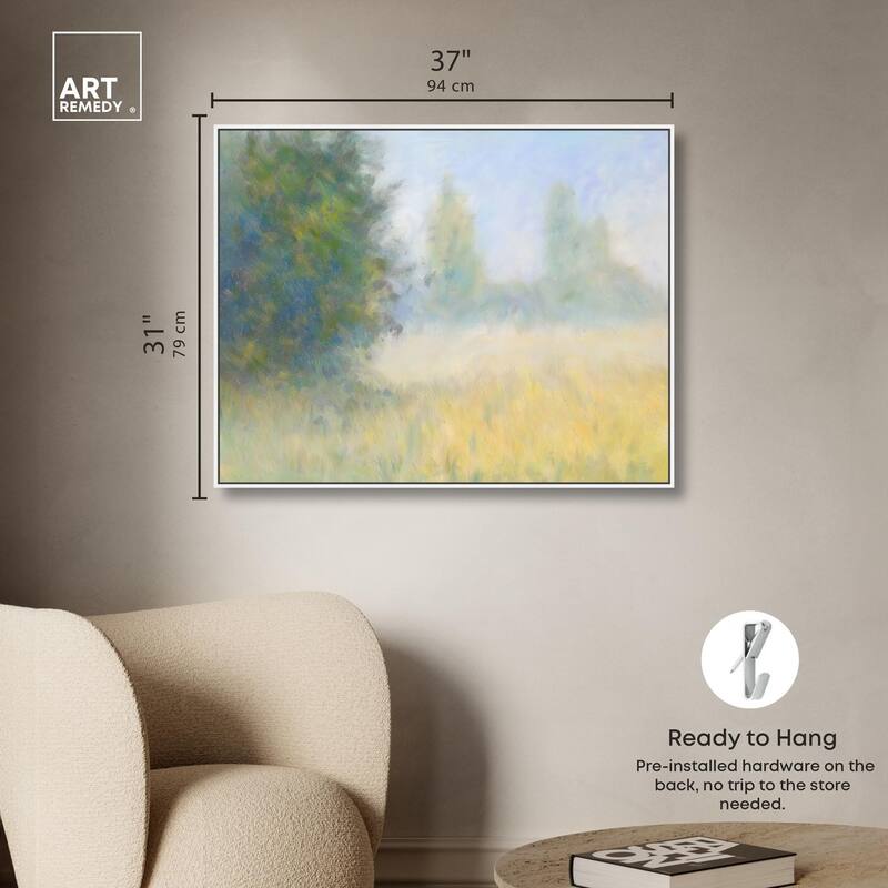 Faded Horizon II Canvas by Art Remedy