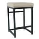 preview thumbnail 32 of 34, HomePop Open Back Metal 24" Counter Stool - 24 inches - 24 inches
