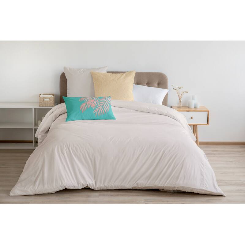 Blowing Palm Fronds Decorative Throw Pillow
