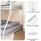 preview thumbnail 5 of 9, Adam Sturdy Twin Over Full Metal Bunk White for Kids and Adult, Low Profile and Easy Climbing with Stable Ladder