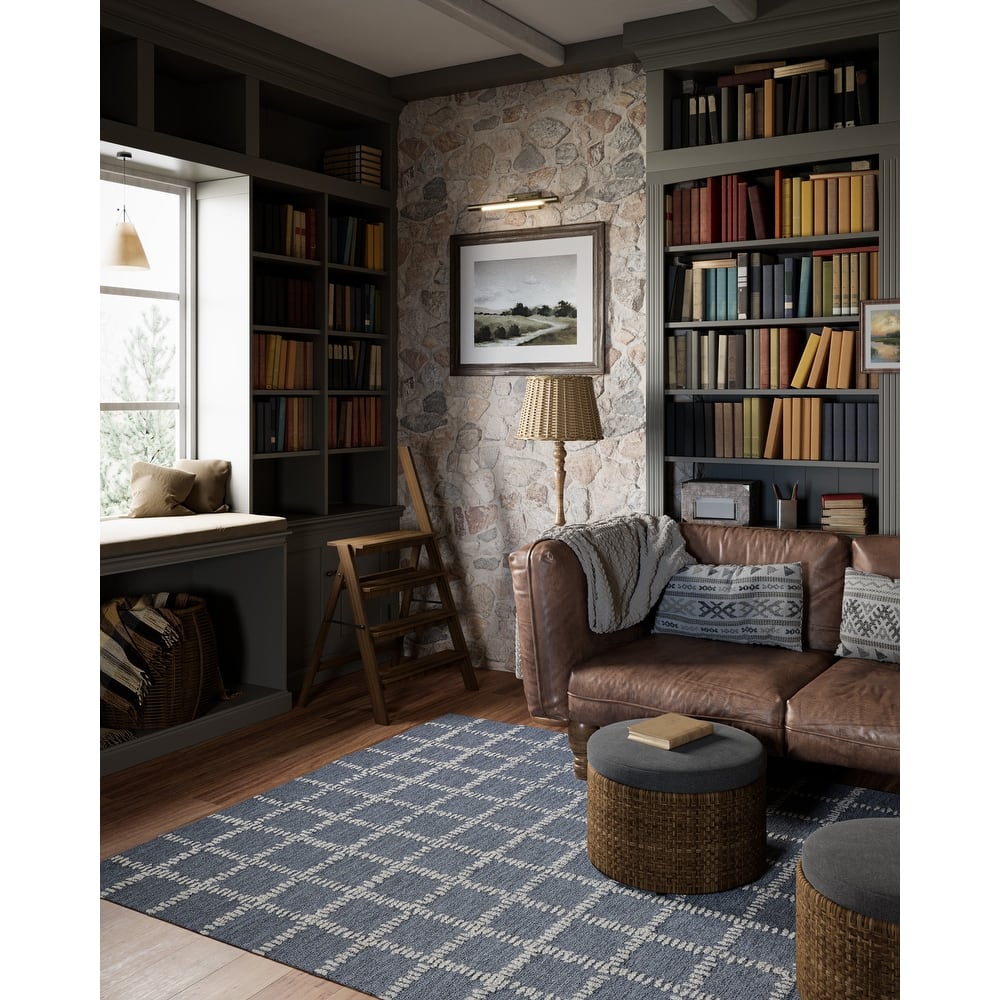 Momeni Archer Hand Tufted Wool Geometric Area Rug