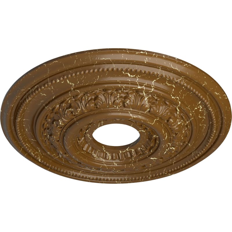 17 5/8"OD X 3 5/8"ID X 1 7/8"P Orleans Ceiling Medallion