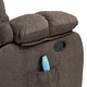 preview thumbnail 20 of 34, Blackshear Indoor Pillow Tufted Massage Recliner by Christopher Knight Home