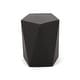 preview thumbnail 10 of 8, Apollo Outdoor Modern Side Table by Christopher Knight Home Matte Black