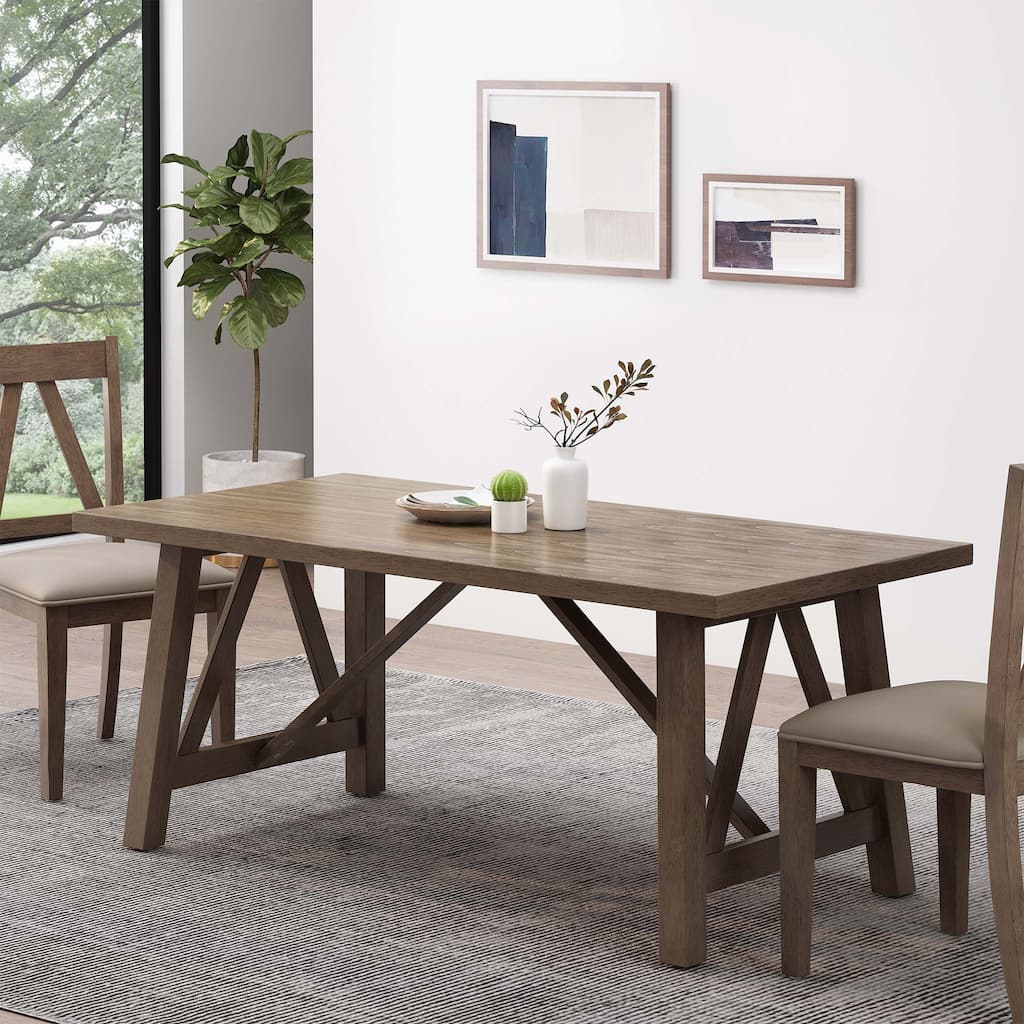 RUBBERWOOD FRAME Dining Table