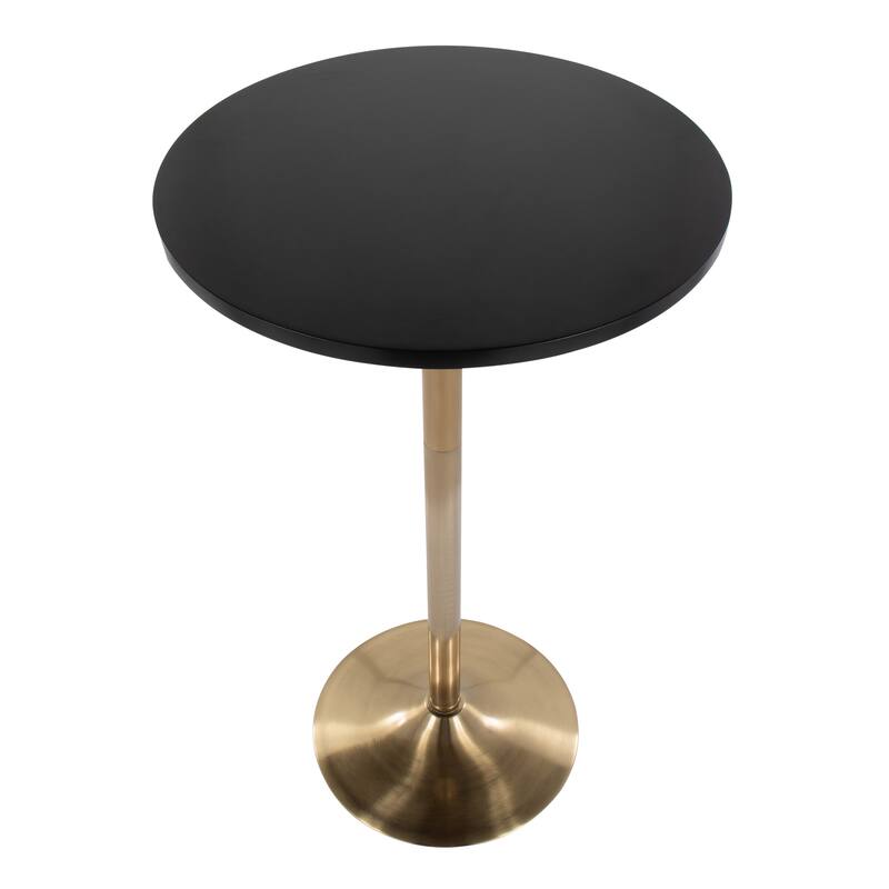 Silver Orchid Stone Adjustable 2 & 3-Height Table (Dining, Counter, or Bar Height)