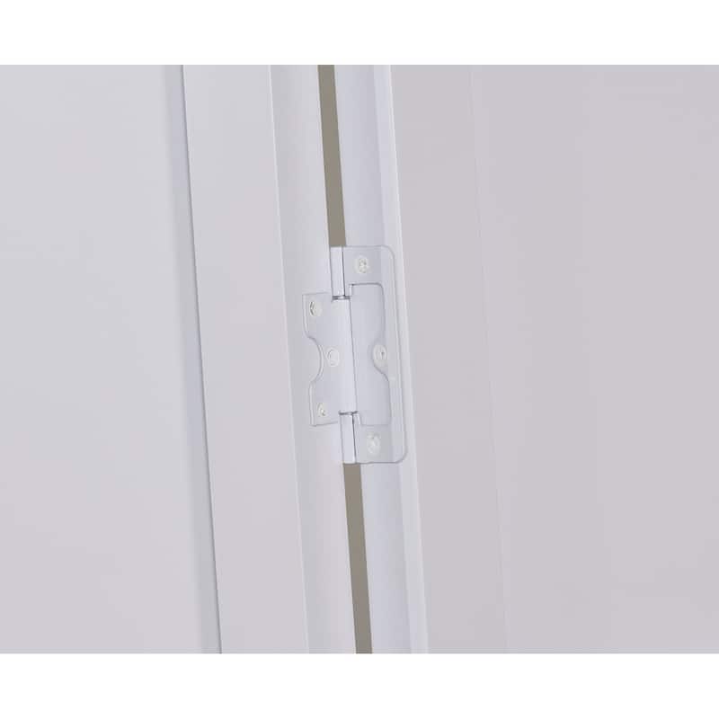 Seabrooke Shaker Style White PVC 36-inch Bifold Door
