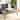 SAFAVIEH Cedric Modern Light Grey/ Black Coffee Table. - 43.3" x 23.6" x 16.5"