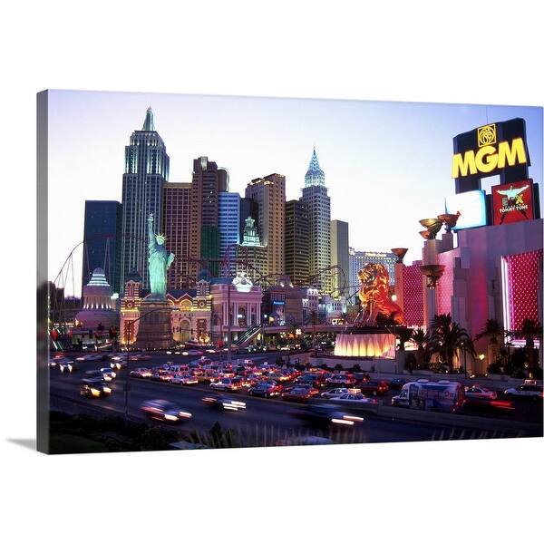Shop Las Vegas Nevada Canvas Wall Art Overstock 16495812