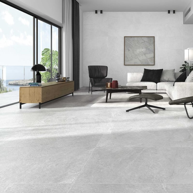 Lane 24x24 Matte Stone Look Porcelain Tile - Floor & Wall - Large Format