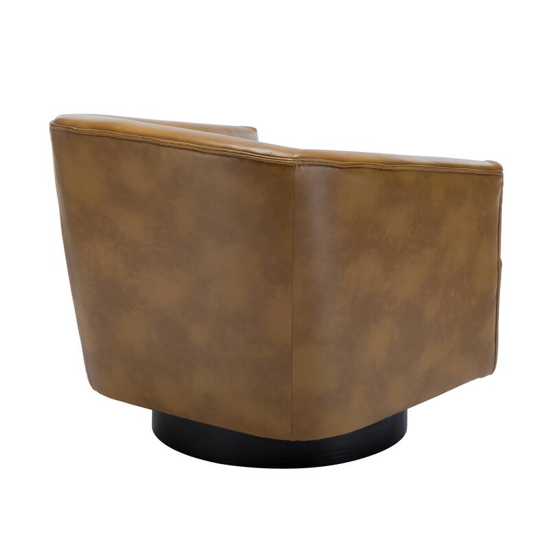 Garland Wood Base Swivel Chair For Living Room