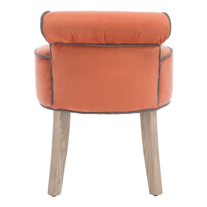 SAFAVIEH Aja Vanity Stool - 17.9" x 19" x 22.8" - 18Wx19Dx23H