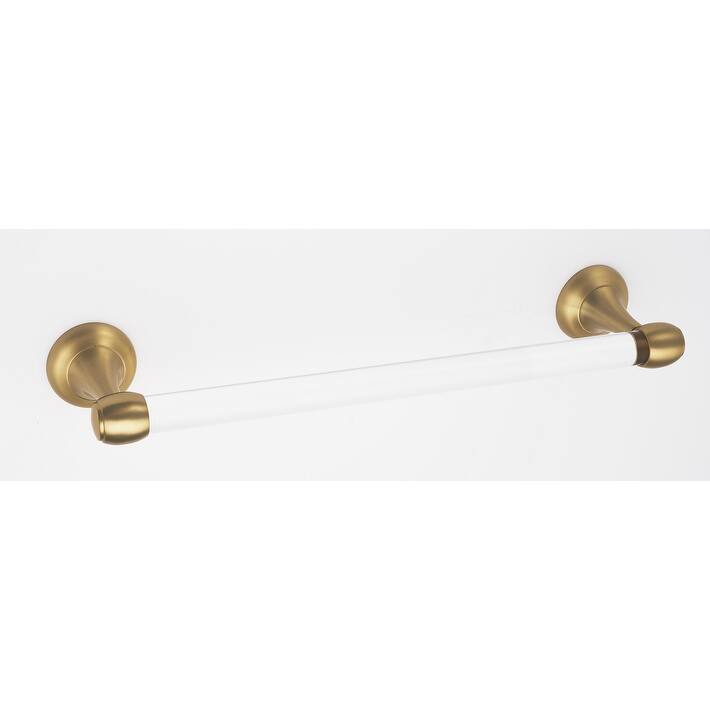 Alno Royale Acrylic 18 Inch Wide Towel Bar
