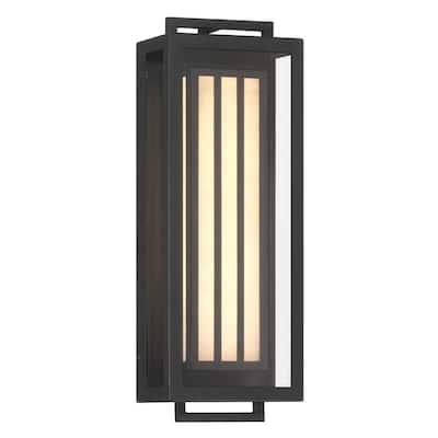 The Great Outdoors 77500-L Eastly 16" Tall ADA LED Outdoor Wall Sconce