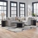 preview thumbnail 20 of 25, Flexsteel Fabric 4-Seat Modular Sectional in Light Tan Taupe - Right Facing