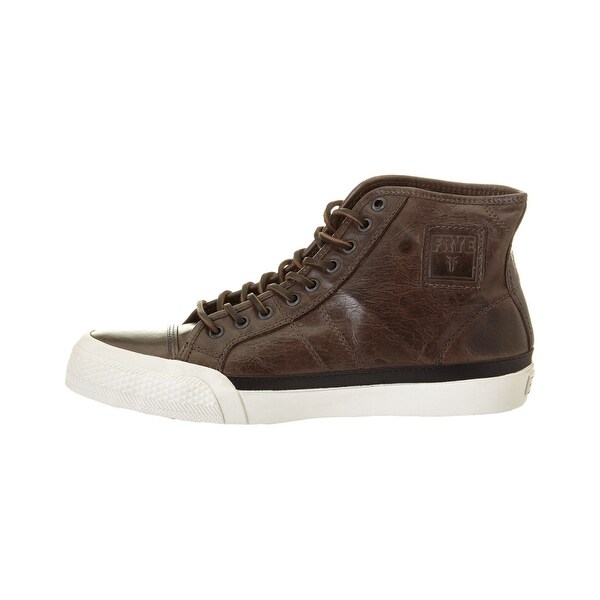 frye men's leather sneakers