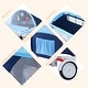 preview thumbnail 9 of 11, Costway Foldable Baby Crib Playpen Travel Infant Flat Bassinet Bed - 40'' x 27.5'' x 30''
